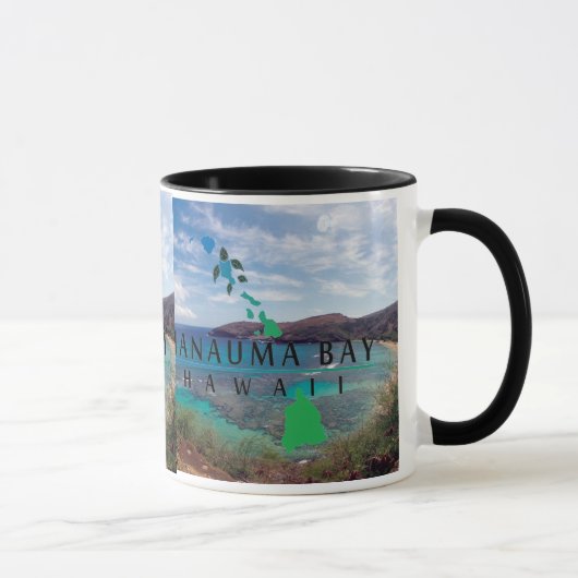 Mug Tortue d'île d'Oahu (Droite)
