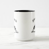 Mug Tortue effrayée se cachant dans sa coque (Centre)