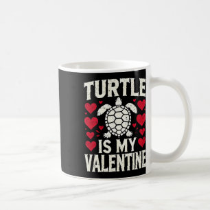 Mug Tortue est ma Saint-Valentin Journée Tortue Mignon