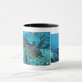 Mug Tortue et bancs de poissons (Centre)