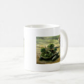 MUG TORTUE ET ÉLÉPHANT (Devant droit)