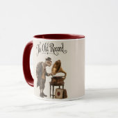 Mug Tortue et Gramophone (Devant gauche)