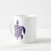Mug Tortue florale (Devant gauche)
