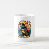 Mug Tortue Hawaiian Sea Turtles Hawaii Tropical Beach (Centre)