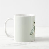 Mug Tortue heureuse mignonne (Gauche)