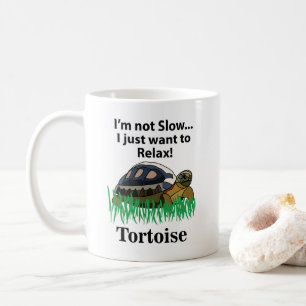 Mug Tortue Je veux juste me détendre Animal Mignon Drô
