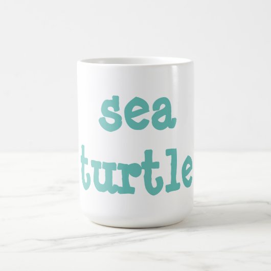 Mug tortue marine (Centre)