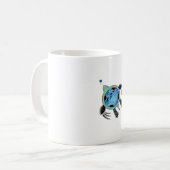 Mug Tortue marine peinte (Devant gauche)