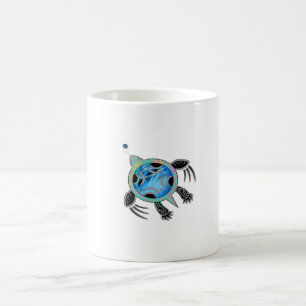 Mug Tortue marine peinte