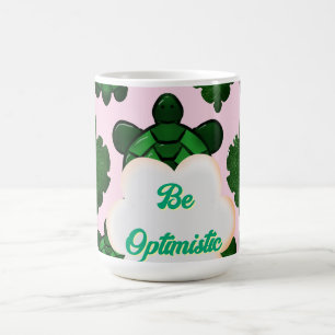 Mug Tortue Mignonne Motif Sans Couture, Tropical