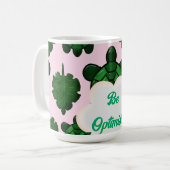 Mug Tortue Mignonne Motif Sans Couture, Tropical  (Devant gauche)