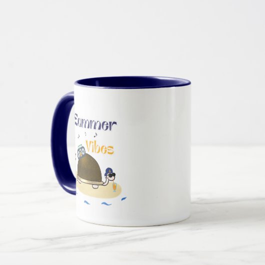 Mug Tortue mouchetée (Devant gauche)