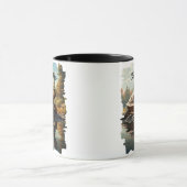 Mug Tortue par réflexion de Forest Lake (Centre)