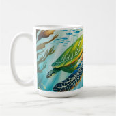 Mug Tortue peinte (Gauche)