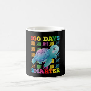 Mug Tortue plus intelligente depuis 100 jours 100e jou