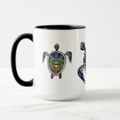 Mug Tortue Sérénité Chakras (Gauche)