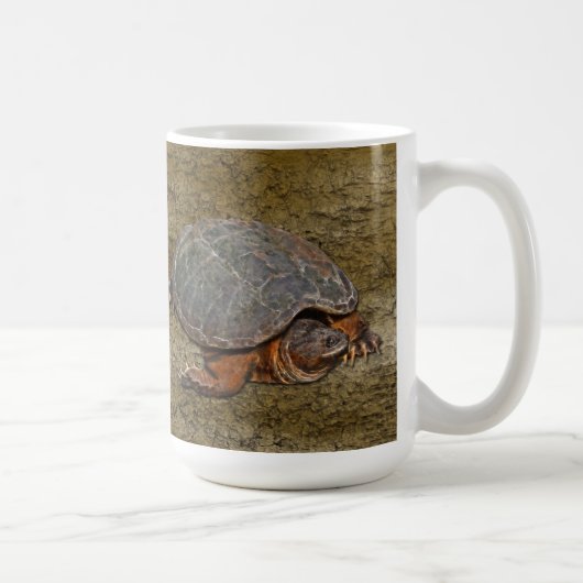 Mug Tortue serpentine Terrapin-lover Cadeau (Droite)