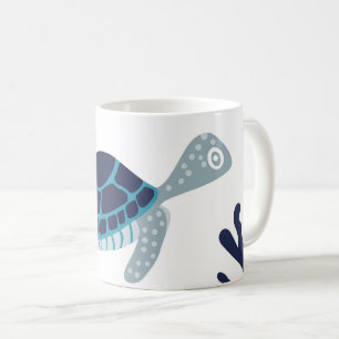 Mug Tortue sous mer - mer