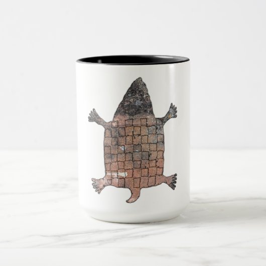 Mug Tortue stylisée - Mimbres Poterie Design (Centre)