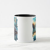 Mug Tortue sur le reflet du lac Log (Centre)