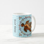 Mug Tortue tribale (Devant droit)