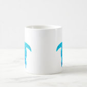 Mug Tortue tribale bleue (Centre)