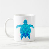 Mug Tortue tribale bleue (Gauche)