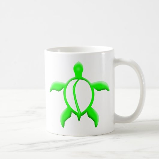 Mug tortue verte (Droite)