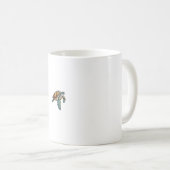 Mug Tortues Conception Sous-Marine Pour Plongeurs (Devant droit)