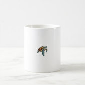 Mug Tortues Conception Sous-Marine Pour Plongeurs (Centre)