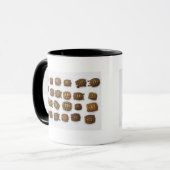 Mug Tortues de bébé disposées dans les rangées (Devant gauche)