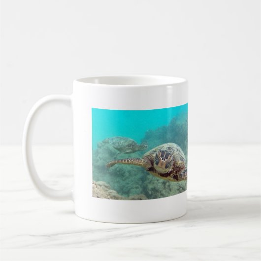 Mug Tortues hawaïennes - Honu (Gauche)
