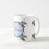 Mug Tortues marines, personnalisées (Devant droit)