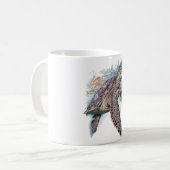 Mug Tortuga de mar multicolor (Devant gauche)