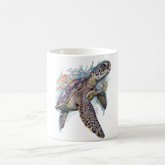 Mug Tortuga de mar multicolor (Centre)