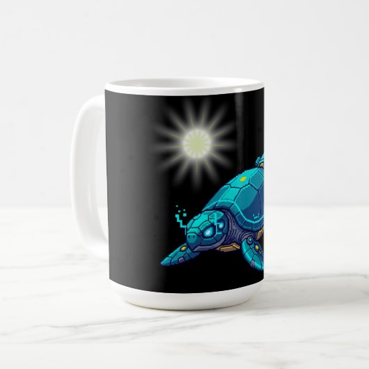 Mug Tortuga Futurista (Devant gauche)