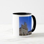 Mug Toscane, Lucques, Piazza San Michele à l'aube (Devant droit)
