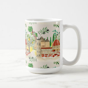 Mug Toscane, Toscane, Italie, olives, citrons, agrumes
