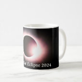 Mug Total éclipse solaire 2024 (Devant droit)