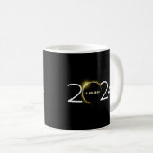 Mug Total Éclipse solaire 2024 Totalité Éclipse solair (Devant droit)