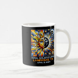 Mug Total Éclipse Solaire Lampasas Texas