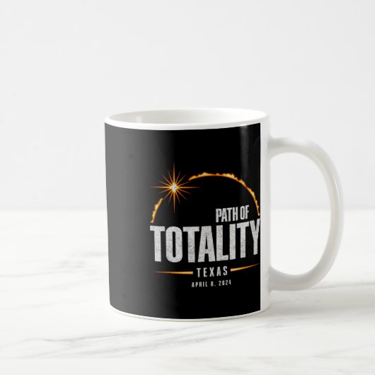 Mug Total Eclipse Solaire Texas - Total Eclipse 2024 (Droite)