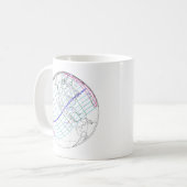 Mug Total Solaire Eclipse 2024 Global Path (Devant gauche)