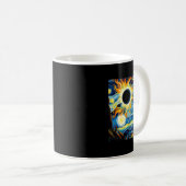 Mug Total Solaire Eclipse 2024 Van Gogh Starry Night C (Devant droit)