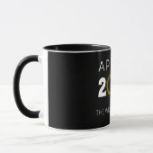 Mug Total Solaire Eclipse USA 8 avril 2024 (Gauche)