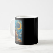 Mug Total Solaire Eclipse Van Gogh Starry Art de nuit  (Devant gauche)