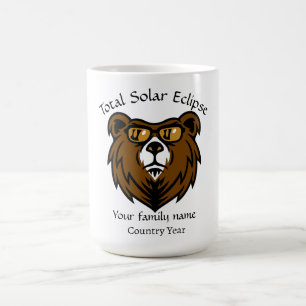Mug Total Solar Eclipse Espagne 2026 personnalisé