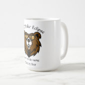 Mug Total Solar Eclipse Espagne 2026 personnalisé (Devant droit)