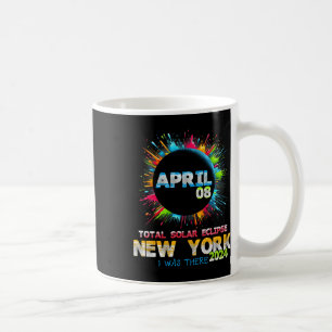Mug Total total couleur de l'éclipse solaire New York