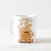 Mug Totalement Four Il Poterie Pro Roue Passionné Pote (Devant gauche)